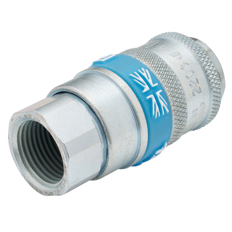 DRAPER 3/8" Female Thread PCL Parallel Airflow Coupling (Sold Loose)