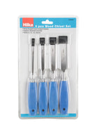4 pce Wood Chisel Set - Bargain LAB