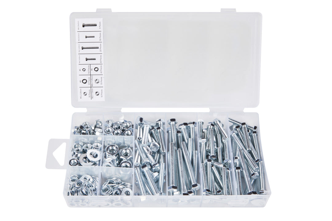 BLUE SPOT TOOLS 460 PCE ASSORTED NUT, WASHER AND BOLT SET