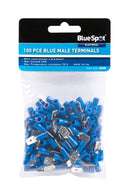 BLUE SPOT TOOLS 100 PCE BLUE MALE TERMINALS