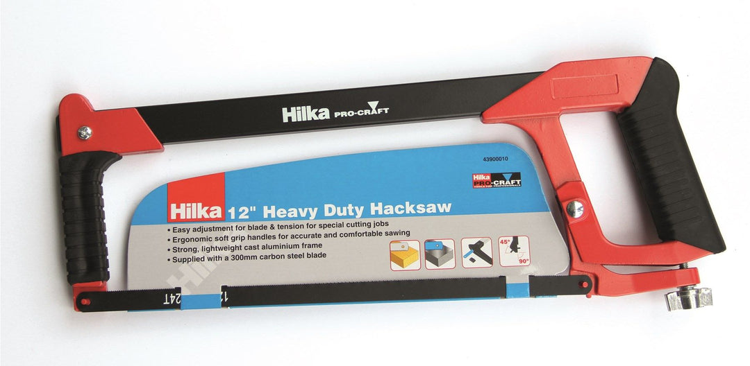 HILKA 12" Heavy Duty Hacksaw Frame
