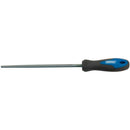 DRAPER Soft Grip Engineers Round File and Handle, 200mm