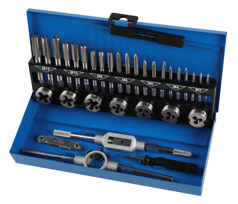 HILKA 32 pce Tap & Die Set Metric