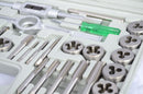 HILKA 40 pce Alloy Steel Tap & Die Set