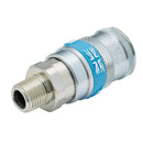 DRAPER 1/4" BSP Taper Male Thread Vertex Air Coupling
