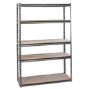 DRAPER Expert Quality Heavy Duty Steel Shelving Unit, 5 Shelves, L1220 x W610 x H1830mm