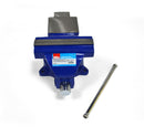 HILKA 6" Bench Vice with Swivel Base and Anvil