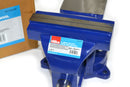 HILKA 6" Bench Vice with Swivel Base and Anvil