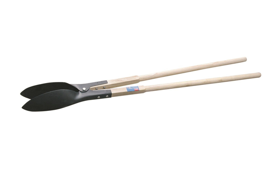 HILKA Post Hole Digger with Wooden Handles