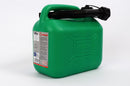 5L Green Plastic Fuel Can - Bargain LAB