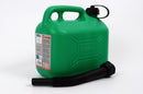 5L Green Plastic Fuel Can - Bargain LAB