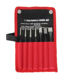 HILKA 7 pce Punch & Chisel Set