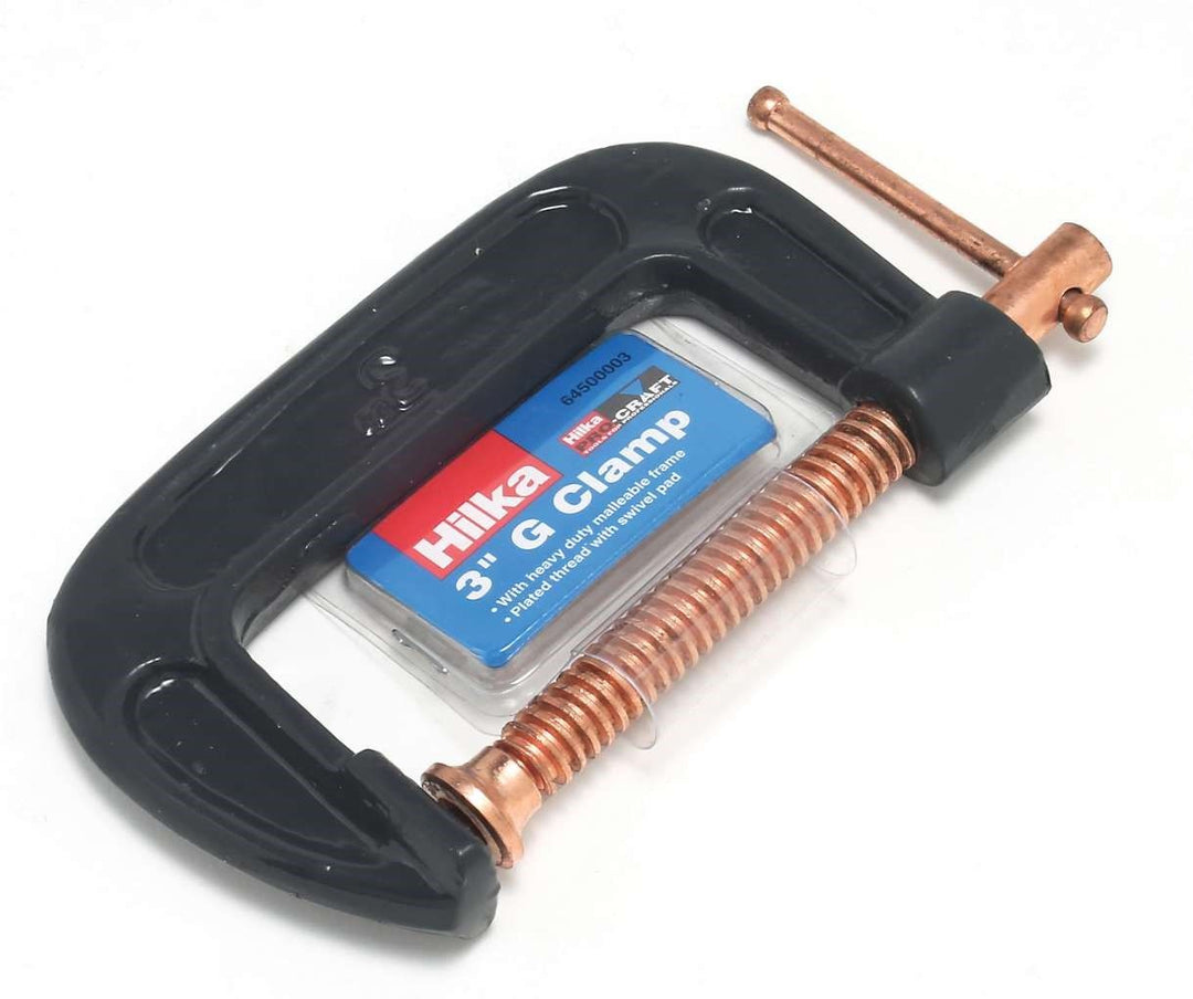 HILKA 3" (75mm) Heavy Duty G Clamp