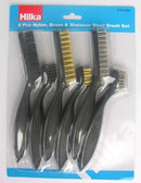 HILKA 6 pce 7" & 9" Wire Brush Set