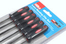 HILKA 6 pce Warding File Set Soft Grip