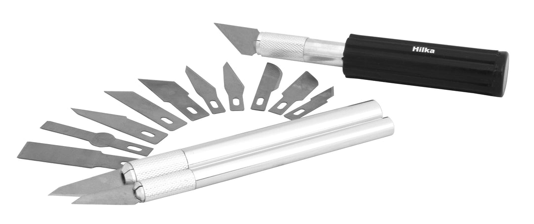 HILKA 17 pce Hobby Knife & Blade Set