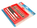 HILKA 17 pce Hobby Knife & Blade Set