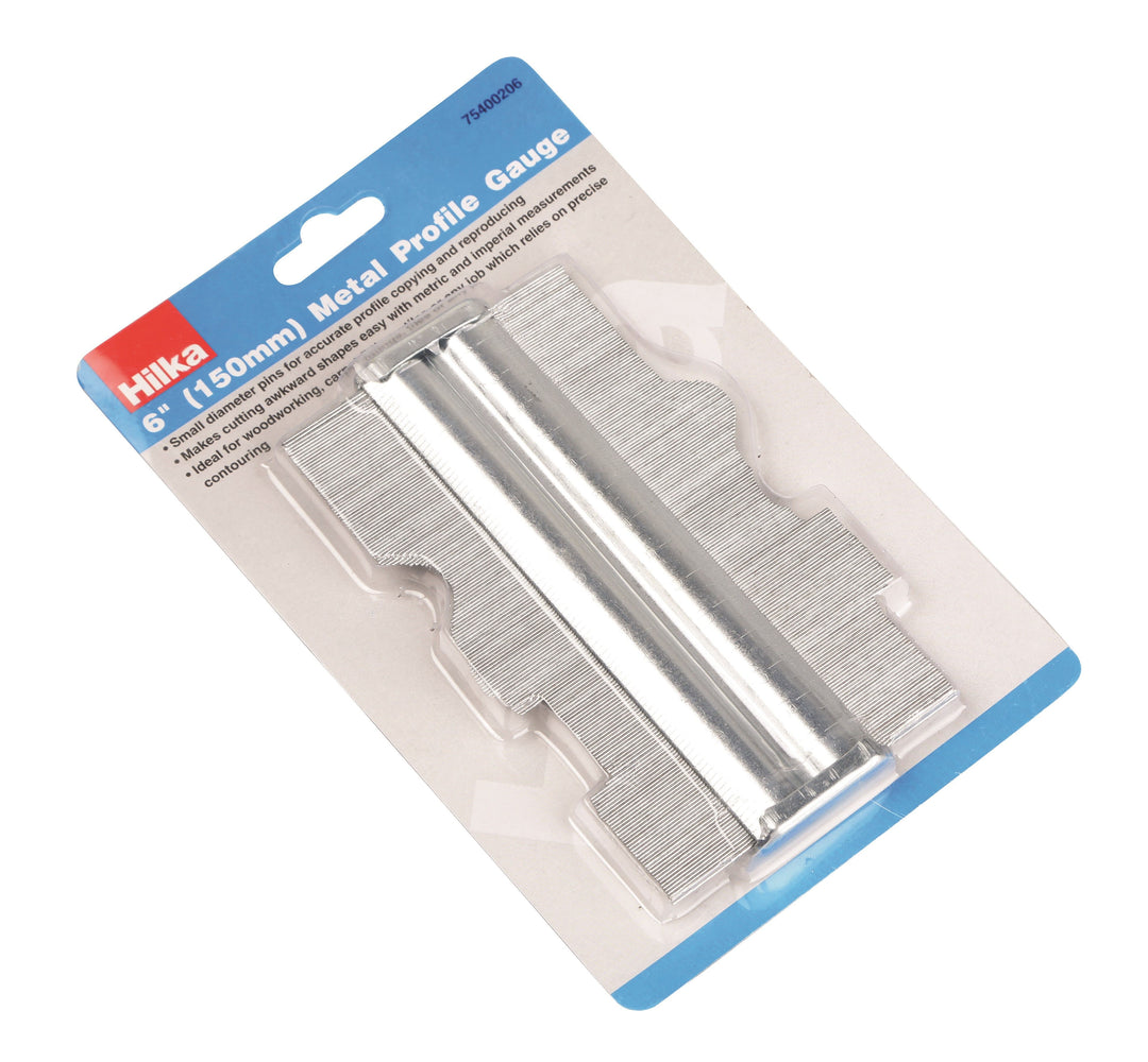 HILKA 6" (150mm) Metal Profile Gauge