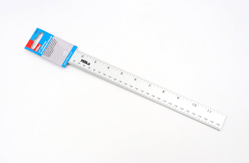 HILKA 300mm (12") Aluminium Ruler