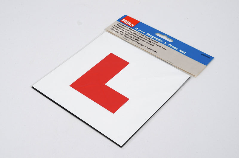 HILKA 2 pce Magnetic L Plate Set