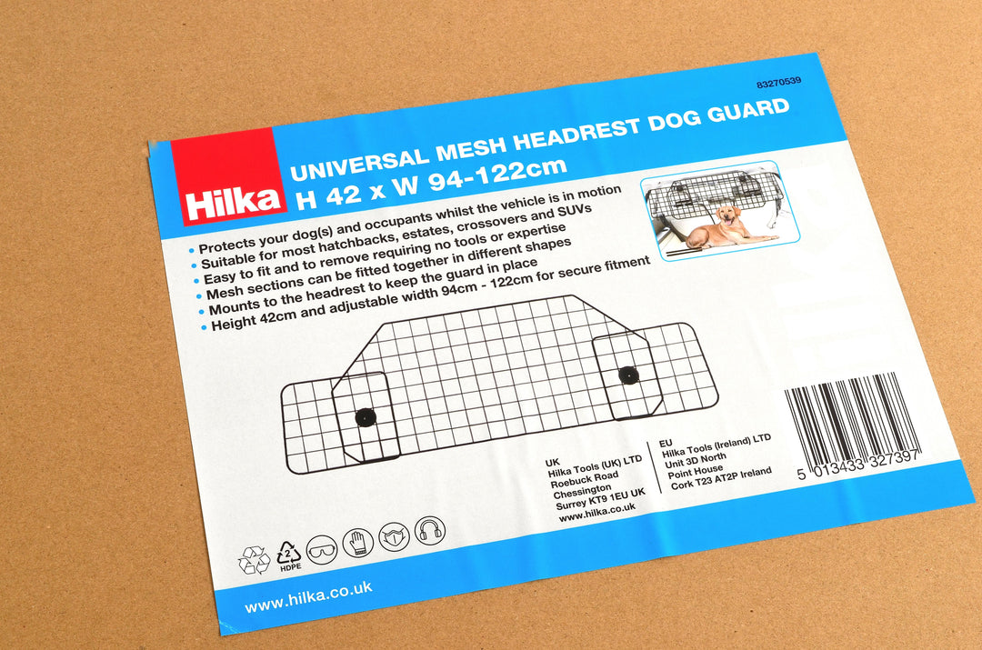 HILKA Universal Mesh Headrest Dog Guard