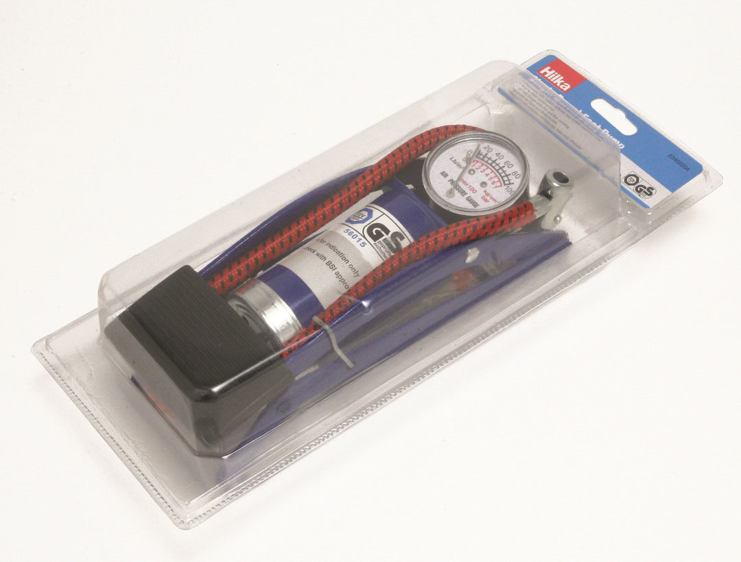 HILKA Single Barrel Foot Pump