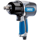 DRAPER Air Impact Wrench, 1/2" Sq. Dr.