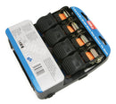 HILKA 4 pce 25mm x 4.5m Ratchet Tie Downs