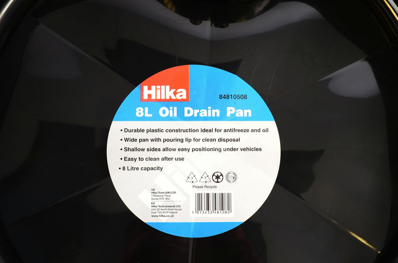 8L Oil Drain Pan - Bargain LAB