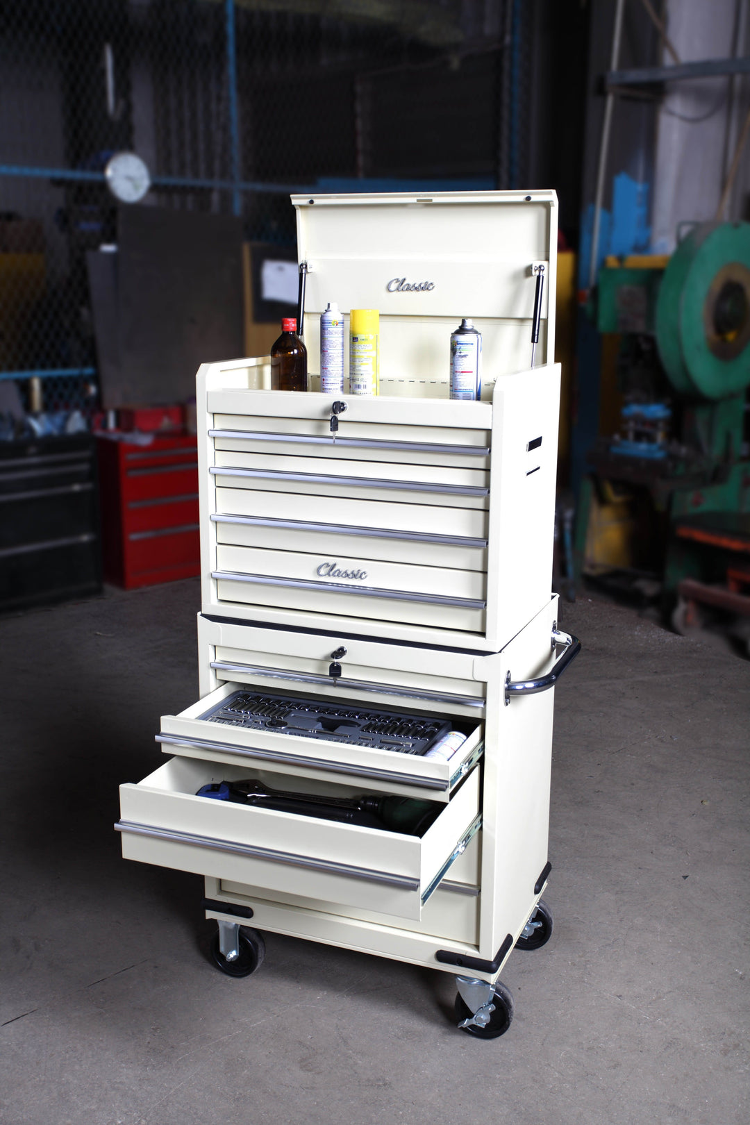 HILKA Classic 8 Drawer Combination Unit