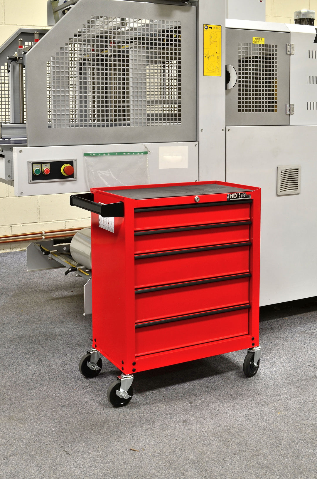 HILKA Heavy Duty 5 Drawer Trolley BBS