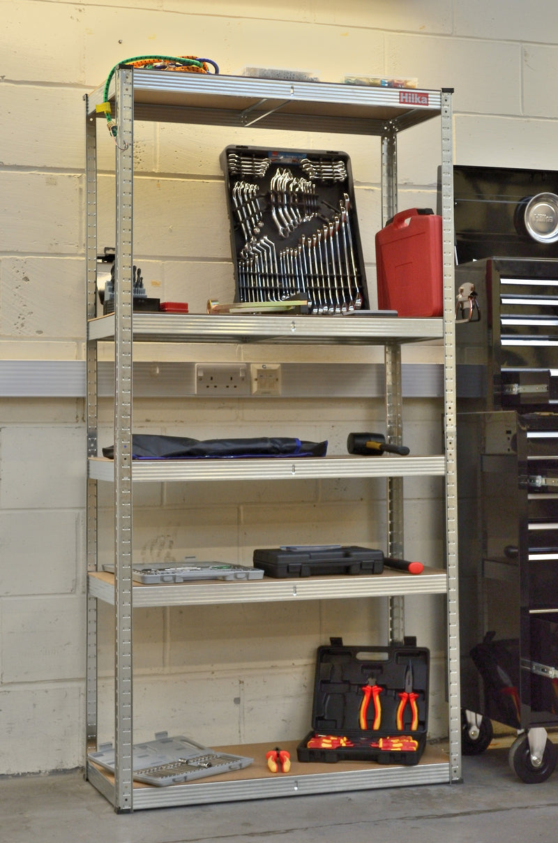 HILKA 175kg 5 Tier Boltless Shelving