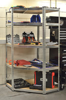 HILKA 175kg 5 Tier Corner Boltless Shelving