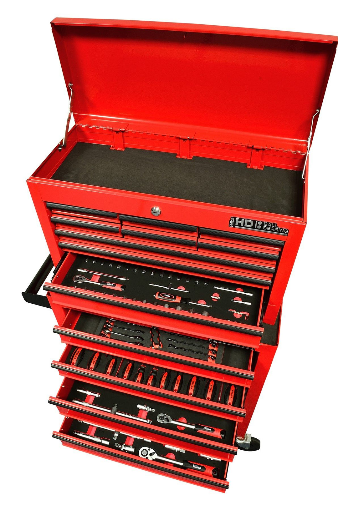 HILKA 186 pce EVA Kit in 14 Drawer Chest & Trolley
