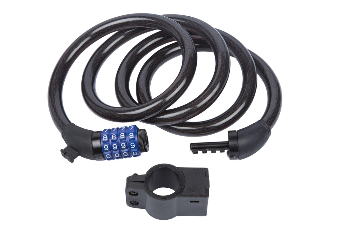 BLUE SPOT TOOLS 1.5M X 15MM COMBINATION CABLE LOCK - Premium Security from BLUE SPOT - Just £11.99! Shop now at Bargain LAB