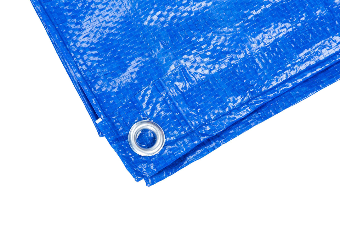 BLUE SPOT TOOLS 1.8M X 1.2M TARPAULIN - Premium Bungees & Tie Downs from BLUE SPOT - Just £5.15! Shop now at Bargain LAB
