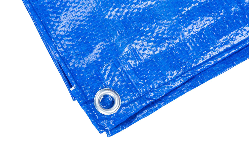 BLUE SPOT TOOLS 1.8M X 1.2M TARPAULIN - Premium Bungees & Tie Downs from BLUE SPOT - Just £5.15! Shop now at Bargain LAB