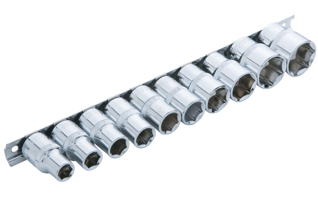 BLUE SPOT TOOLS 10 PCE 1/2" METRIC SOCKET SET (10-24MM) - Premium Automotive from BLUE SPOT - Just £17.95! Shop now at Bargain LAB