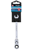 BLUE SPOT TOOLS 10MM CHROME VANADIUM RATCHET SPANNER FLEXIBLE HEAD (180°) - Premium Automotive from BLUE SPOT - Just £8.49! Shop now at Bargain LAB