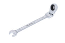 BLUE SPOT TOOLS 10MM CHROME VANADIUM RATCHET SPANNER FLEXIBLE HEAD (180°) - Premium Automotive from BLUE SPOT - Just £8.49! Shop now at Bargain LAB