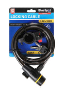 BLUE SPOT TOOLS 10MM X 1.8M LOCKING CABLE - Premium Security from BLUE SPOT - Just £7.99! Shop now at Bargain LAB