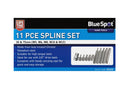 BLUE SPOT TOOLS 11 PCE 1/2" SPLINE SET (M5-M12) - Premium Automotive from BLUE SPOT - Just £9.49! Shop now at Bargain LAB