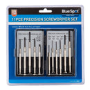 BLUE SPOT TOOLS 11 PCE PRECISION SCREWDRIVER SET - Premium Hand Tools from BLUE SPOT - Just £6.35! Shop now at Bargain LAB