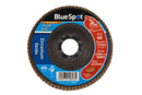 BLUE SPOT TOOLS 115MM (4.5") 60 GRIT ZIRCONIUM OXIDE FLAP DISC - Bargain LAB