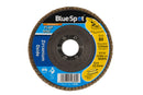 BLUE SPOT TOOLS 115MM (4.5") 80 GRIT ZIRCONIUM OXIDE FLAP DISC - Bargain LAB