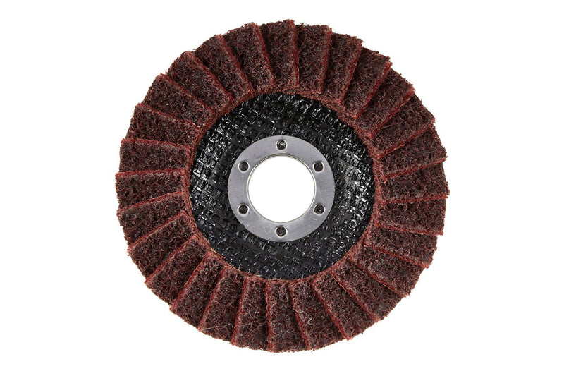BLUE SPOT TOOLS 115MM (4.5") MEDIUM NON WOVEN FLAP DISC - Bargain LAB