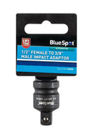 BLUE SPOT TOOLS 1/2" FEMALE TO 3/8" MALE IMPACT ADAPTOR - Premium Automotive from BLUE SPOT - Just £6.85! Shop now at Bargain LAB