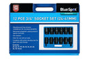 BLUE SPOT TOOLS 12 PCE 3/4" IMPACT SOCKET SET (24-41MM) - Premium Automotive from BLUE SPOT - Just £64.99! Shop now at Bargain LAB