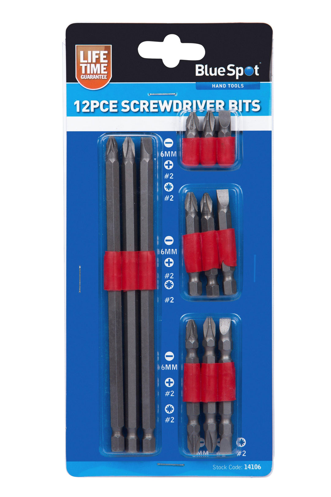 BLUE SPOT TOOLS 12 PCE POWER BIT SET - Premium Hand Tools from BLUE SPOT - Just £5.99! Shop now at Bargain LAB