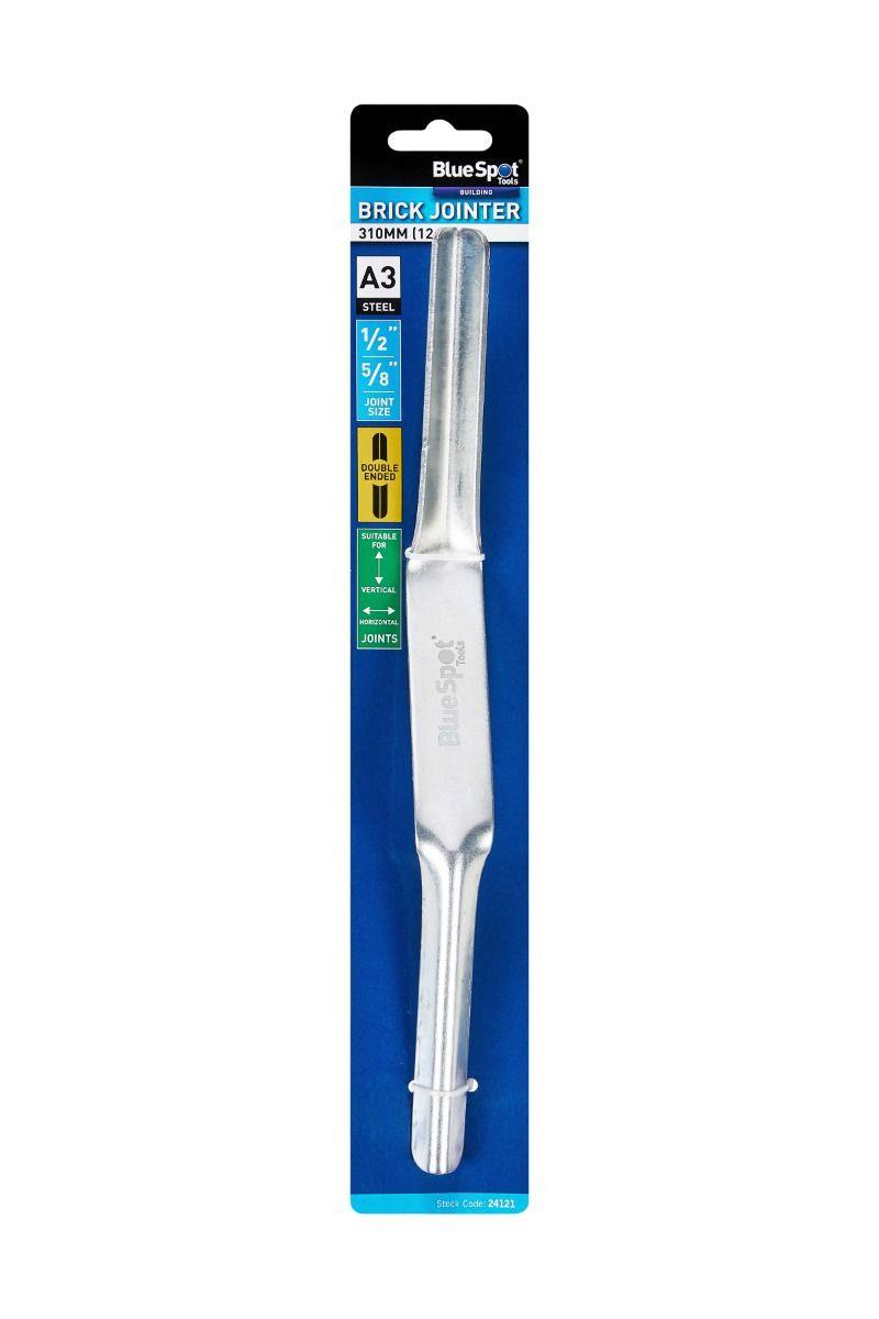 BLUE SPOT TOOLS 1/2" X 5/8" / 13 X 16MM BRICK JOINTER - Premium Building Tools from BLUE SPOT - Just £6.45! Shop now at Bargain LAB